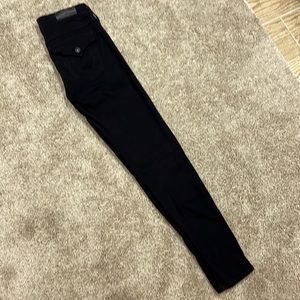 True Religion Black Skinny brushed denim Jeans